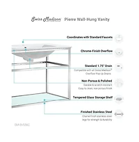 Pierre Single, Open Shelf