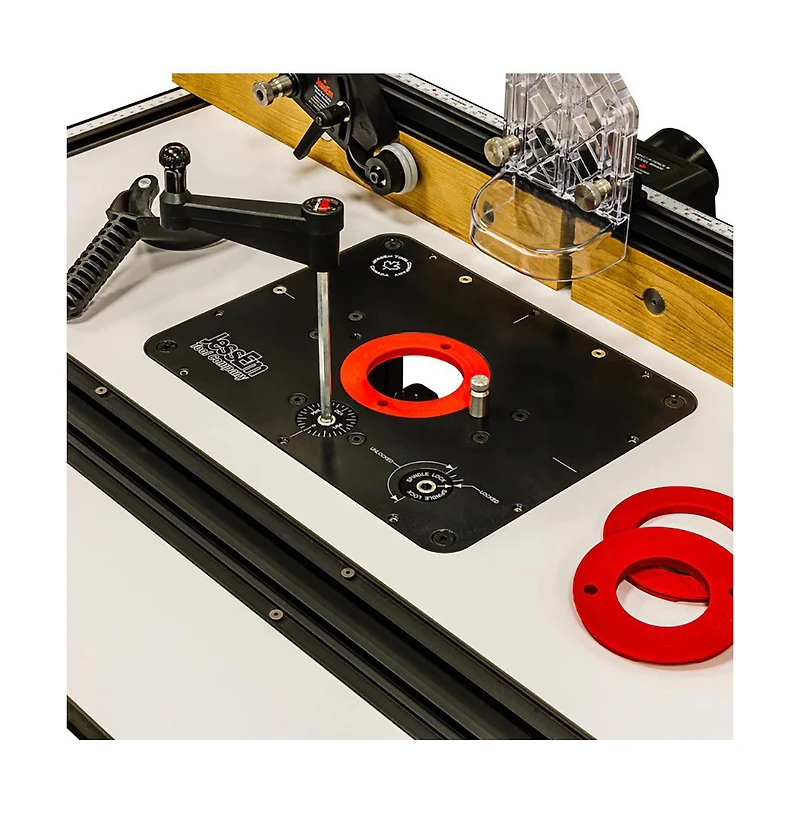 JessEm 02120 Mast-r-Lift Ii Universal Router Lift with Built in Locking System