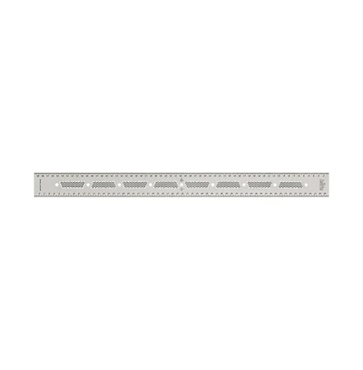JessEm 07417 Stainless Steel 600mm Precision Ruler with Patented Flex Grip and Fade Resistant Markings