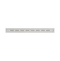 JessEm 07417 Stainless Steel 600mm Precision Ruler with Patented Flex Grip and Fade Resistant Markings