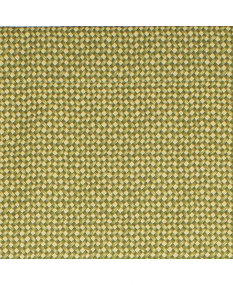 Rlf Home Cabana Cornice 100% Cotton with Fully Lined 3" Rod Pocket Valnance for Windows 50" x 17" Sage