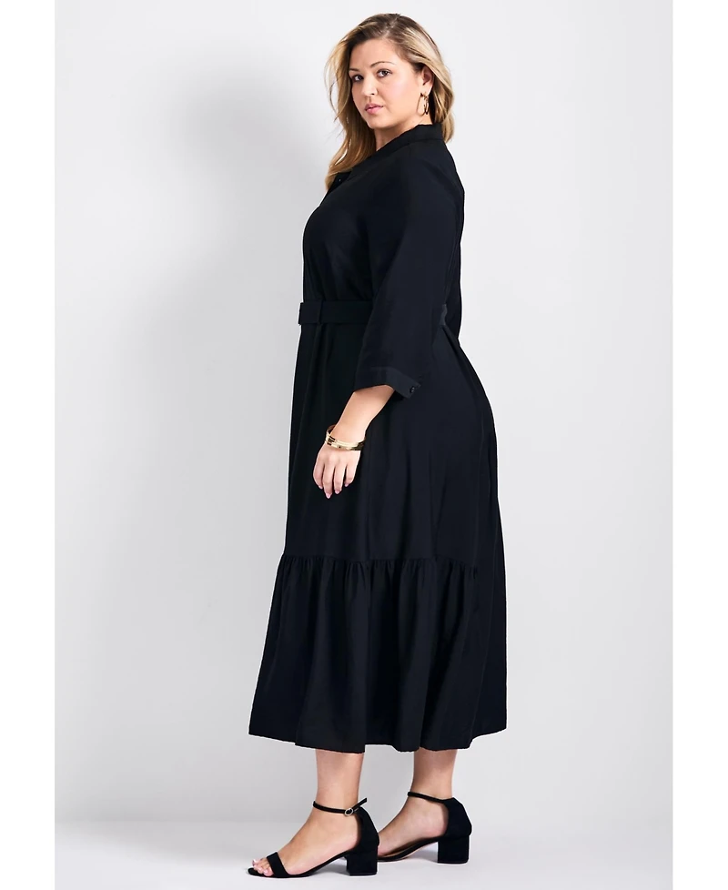 Avenue Women's Flora Belted Shirtdress