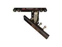 JessEm 06100 Miter Slide Ii Precision Miter Slot Accessory for Woodworking Router Tables with Dual Aluminum Tracks for Sleds, Jigs & Fixtures