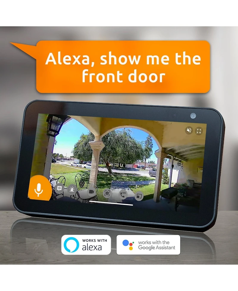 Toucan Security Floodlight Camera 3-Pack No Subscription Required