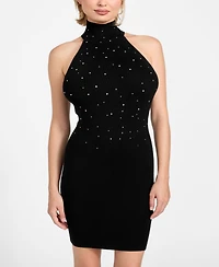 Guess Women's Minara Mock Neck Sweater Dress