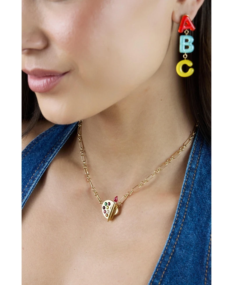 Abc Linear Earring