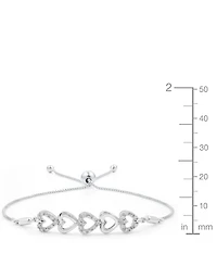 Macy's Diamond Bracelet (1/6 ct. t.w.) in Sterling Silver