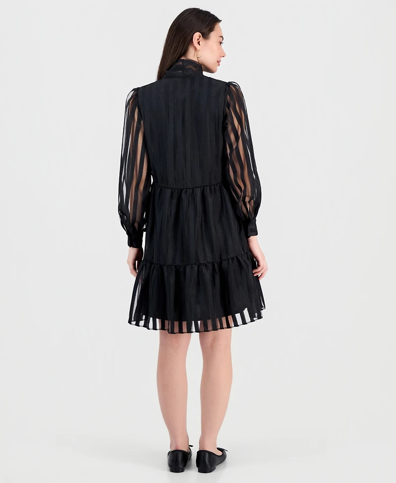 Robbie Bee Women's Tiered Shirtdess