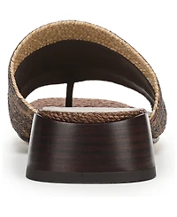 Franco Sarto Women's Loran Stacked Heel Slide Dress Sandals