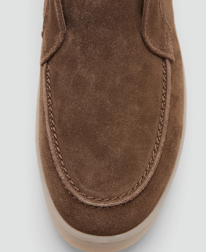 Mango Men's Suede Leather Ankle Boots