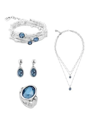 Unode50 Swarovski Crystal Waterdrop Jewelry Collection