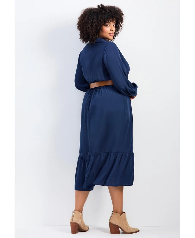 Avenue Women's Averie Shirtdress With Belt