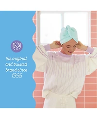 Turbie Twist Microfiber 4 Pack - Bermuda, Purple, Lilac, Lemon