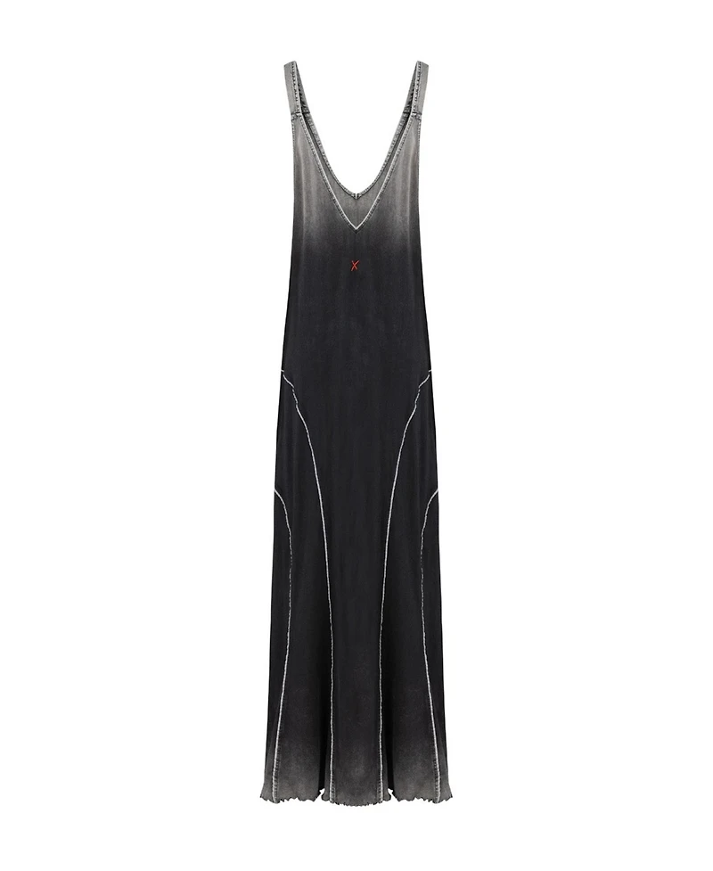 Pcfg Women's Free Heaven Acid Wash Long Dress