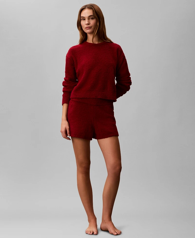 Calvin Klein Women's Lounge Plush Shorts