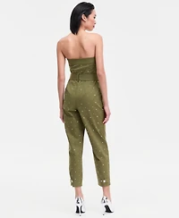 I.n.c. International Concepts Women's Embellished Strapless Jumpsuit, Macy's Exclusive