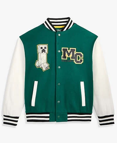 Epic Threads Boys' 5-20 Minecraft Varsity Jacket, Macy's Exclusive