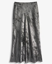 On 34th Metallic Midi Slip Skirt, Macy's Exclusive