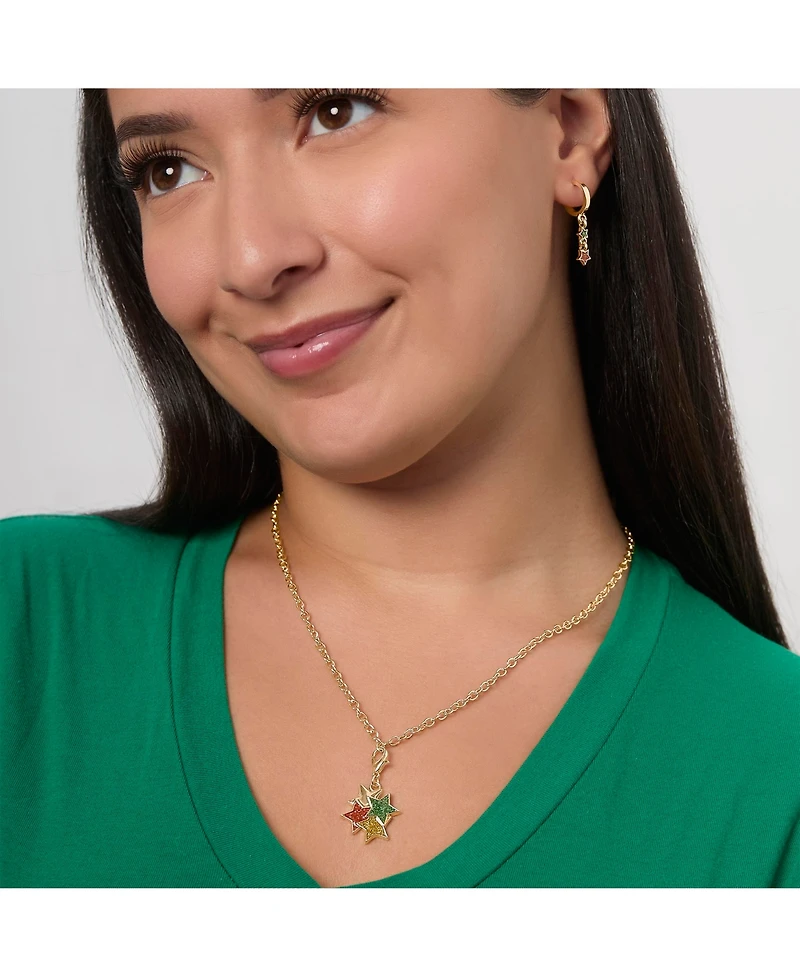 Disney Mickey and Minnie Mouse Love & Friendship Advent Charm Jewelry Set