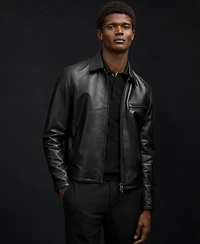 Reiss Men's Merino Wool Polo Shirt