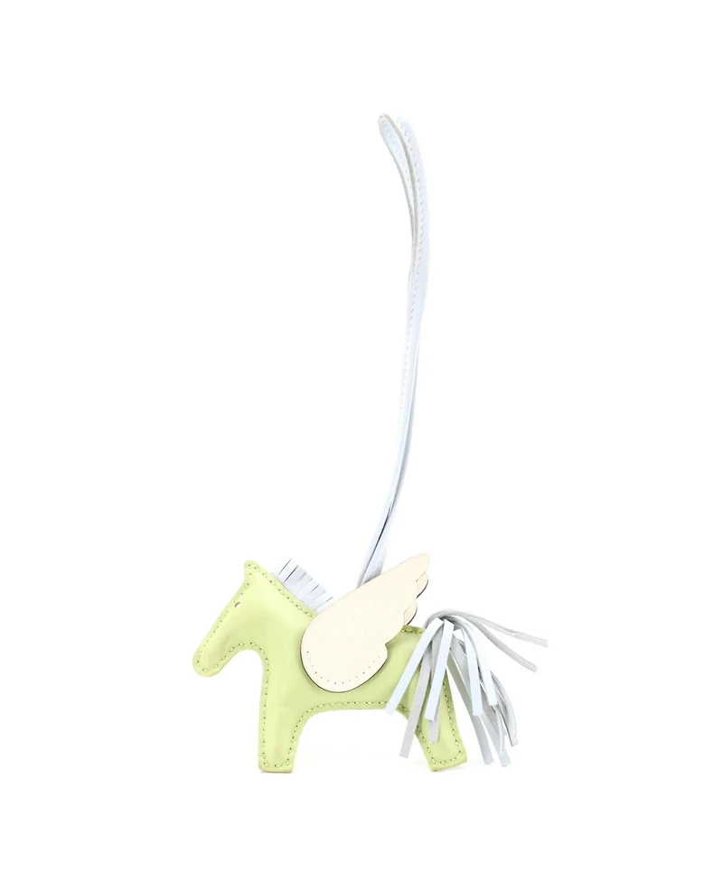 Pre-Owned Hermes Pm Pegase Rodeo Bag Charm Leather