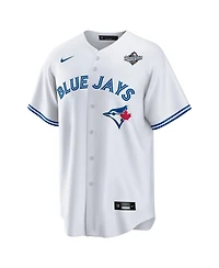 Nike Men's Addison Barger White Toronto Blue Jays 2025 World Series Home Replica Player Jersey