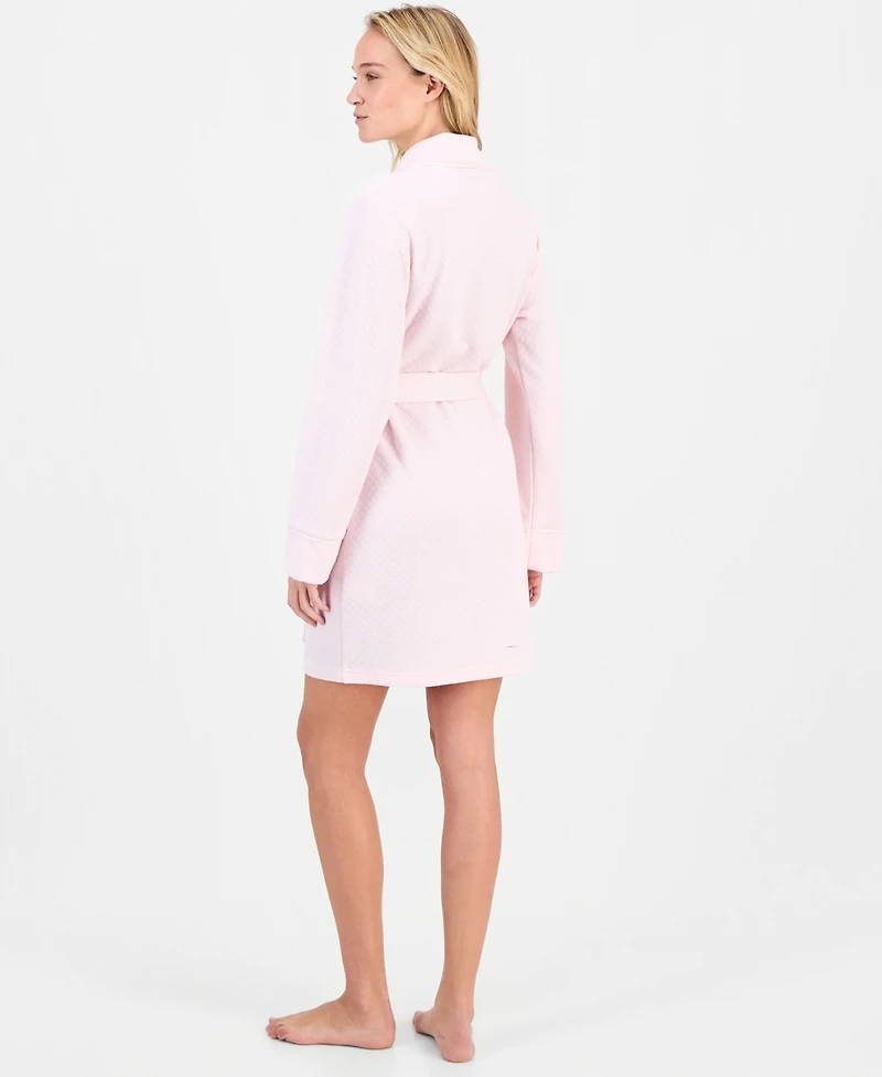 Charter Club Women's Solid Quilted Belted Robe, Macy's Exclusive