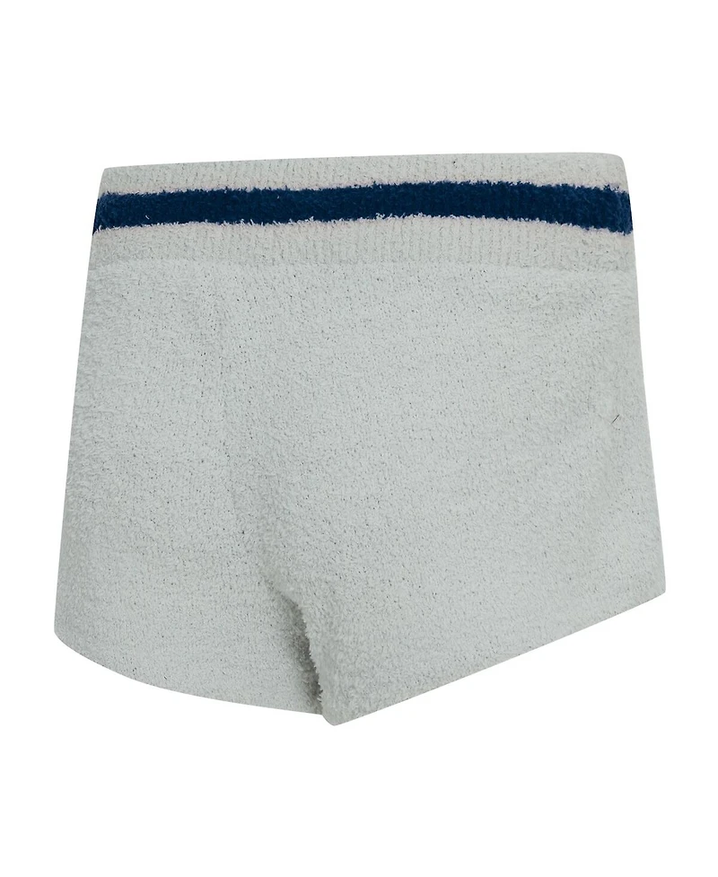 Concepts Sport Women's 2-Piece Gray Denver Broncos Whitley Long Sleeve Hoodie Top and Shorts Set