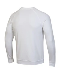 Under Armour Men's White Notre Dame Fighting Irish Leprechaun Rival Fleece Sweatshirt