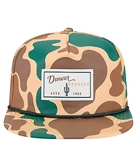 New Era Men's Camo Denver Broncos Duck Rope 19TWENTY Adjustable Hat