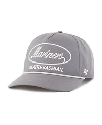 '47 Brand Men's Gray Seattle Mariners Foundational Hitch Adjustable Hat