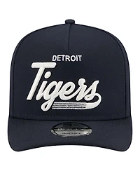 New Era Men's Navy Detroit Tigers Local Play A-Frame 9FIFTY Snapback Hat