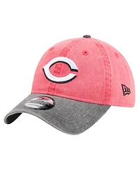 New Era Men's Red/Black Cincinnati Reds Select 9TWENTY Adjustable Hat