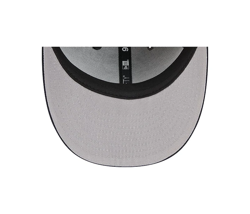 New Era Men's Gray/Deep Sea Blue Seattle Kraken Wool Pin Low Profile 9FIFTY Snapback Hat