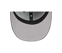 New Era Men's Gray/Deep Sea Blue Seattle Kraken Wool Pin Low Profile 9FIFTY Snapback Hat