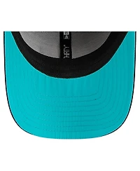 New Era Men's Black Miami Dolphins Scoreboard 39THIRTY Flex Hat