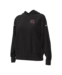 Under Armour Women's Black South Carolina Gamecocks Oversized Gameday Icon Hoodie