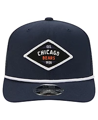 New Era Men's Navy Chicago Bears Team 9SEVENTY Adjustable Hat