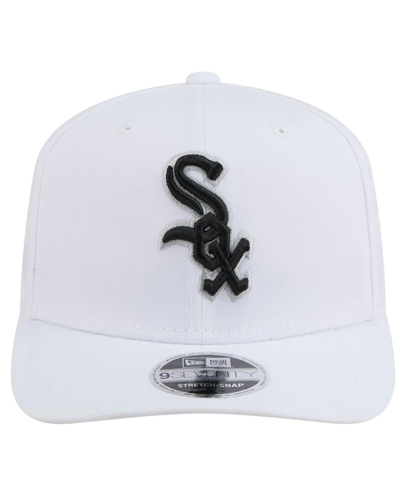 New Era Men's White Chicago White Sox Coolera 9SEVENTY Adjustable Hat
