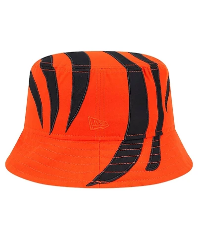 New Era Men's Orange Cincinnati Bengals Helmet Bucket Hat