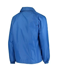 Dunbrooke Men's Royal Los Angeles Rams Coaches Classic Raglan Full-Snap Windbreaker Jacket