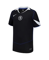 Nike Big Boys and Girls Moises Caicedo Black Chelsea 2025/26 Third Replica Player Jersey