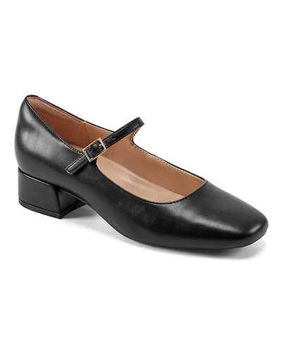 Easy Spirit Women's Janica Mary Jane Block Heel Pumps