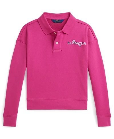 Polo Ralph Lauren Girls 7-16 Team Terry Long-Sleeve Sweatshirt