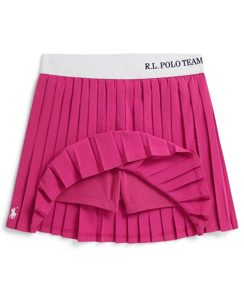 Polo Ralph Lauren Girls 7-16 Pleated Stretch Skort