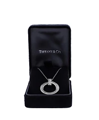 Pre-Owned Tiffany & Co T1 Circle Pendant Necklace