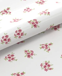 Color Sense Brushed Cool Crisp Percale Printed 3-Pc. Sheet Set, Twin Xl