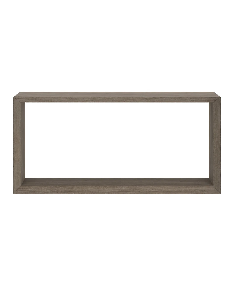 Hudson & Canal Osmond 64" Wood Wide Rectangular Console Table