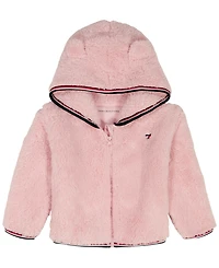 Tommy Hilfiger Baby Girls Jacket, Bodysuit and Pants, 3-Piece Set