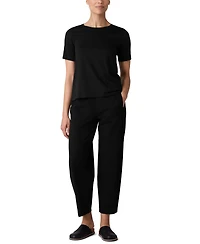 Eileen Fisher Women's Round Neck T-Shirt